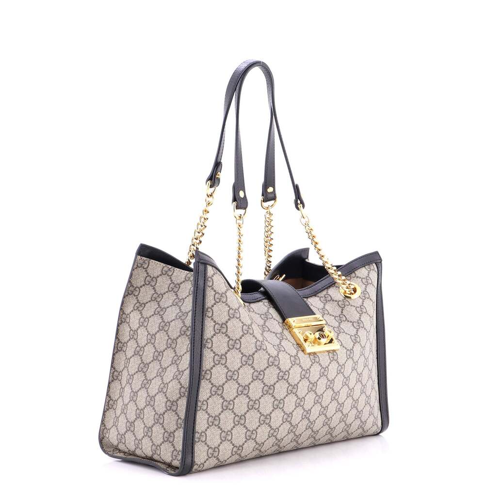 Gucci Padlock Chain Tote Gg Coated #251005G10B - Picture 2 of 7